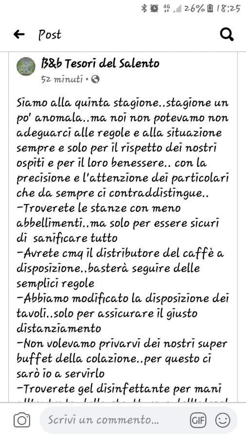 Hotel Tesori del Salento Alliste Esterno foto
